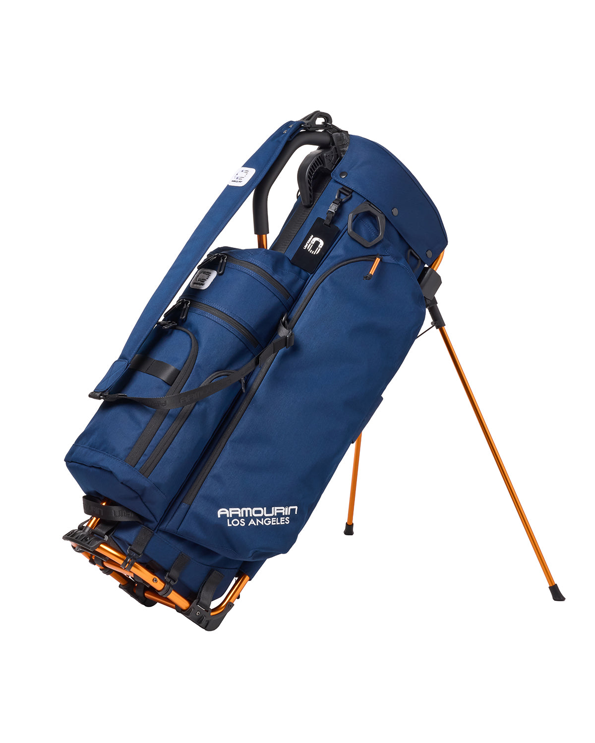 ARMOURIN アーマーイン] ゴルフ キャディバッグ オレンジ