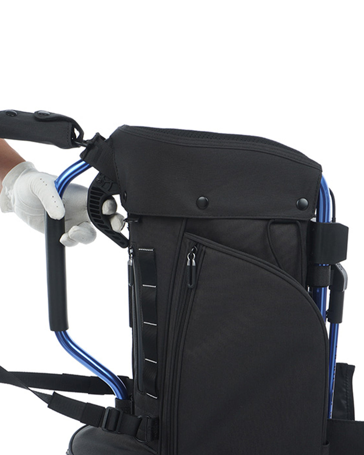 ARMOURIN Golf Caddy Bag, Blue Frame, Stand Type, Professional