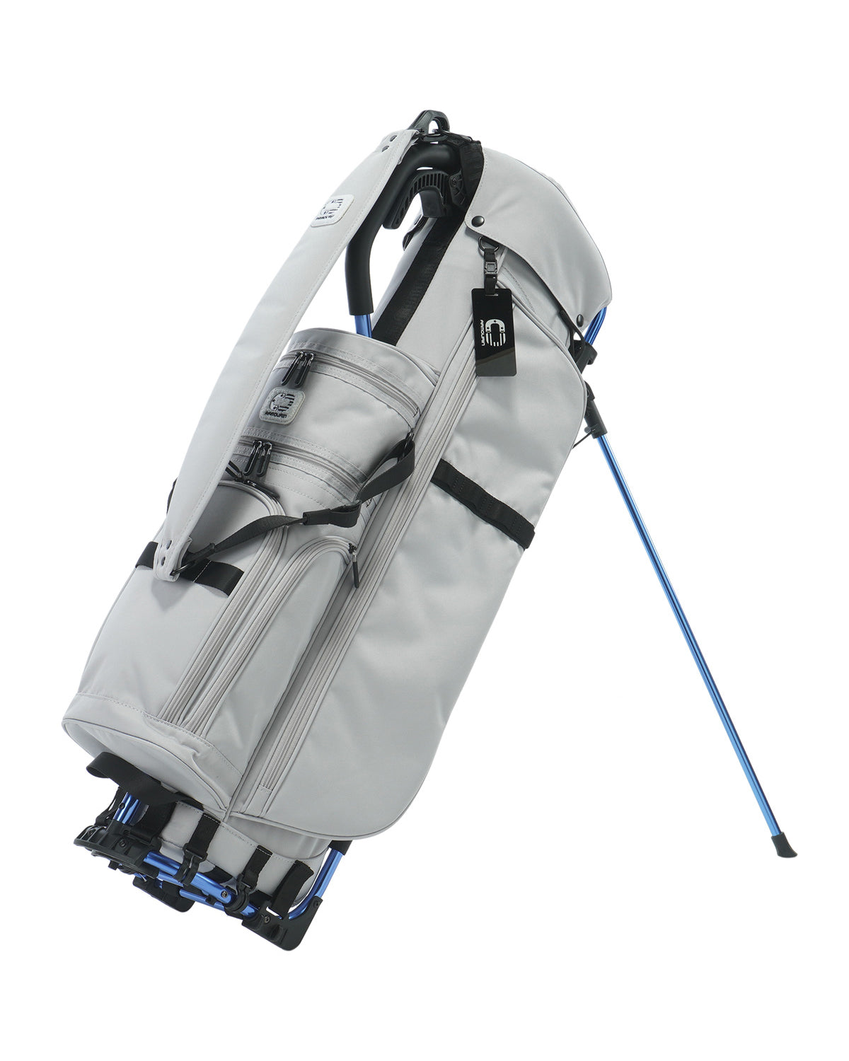 ARMOURIN Golf Caddy Bag, Blue Frame, Stand Type, 8.5-inch, Good
