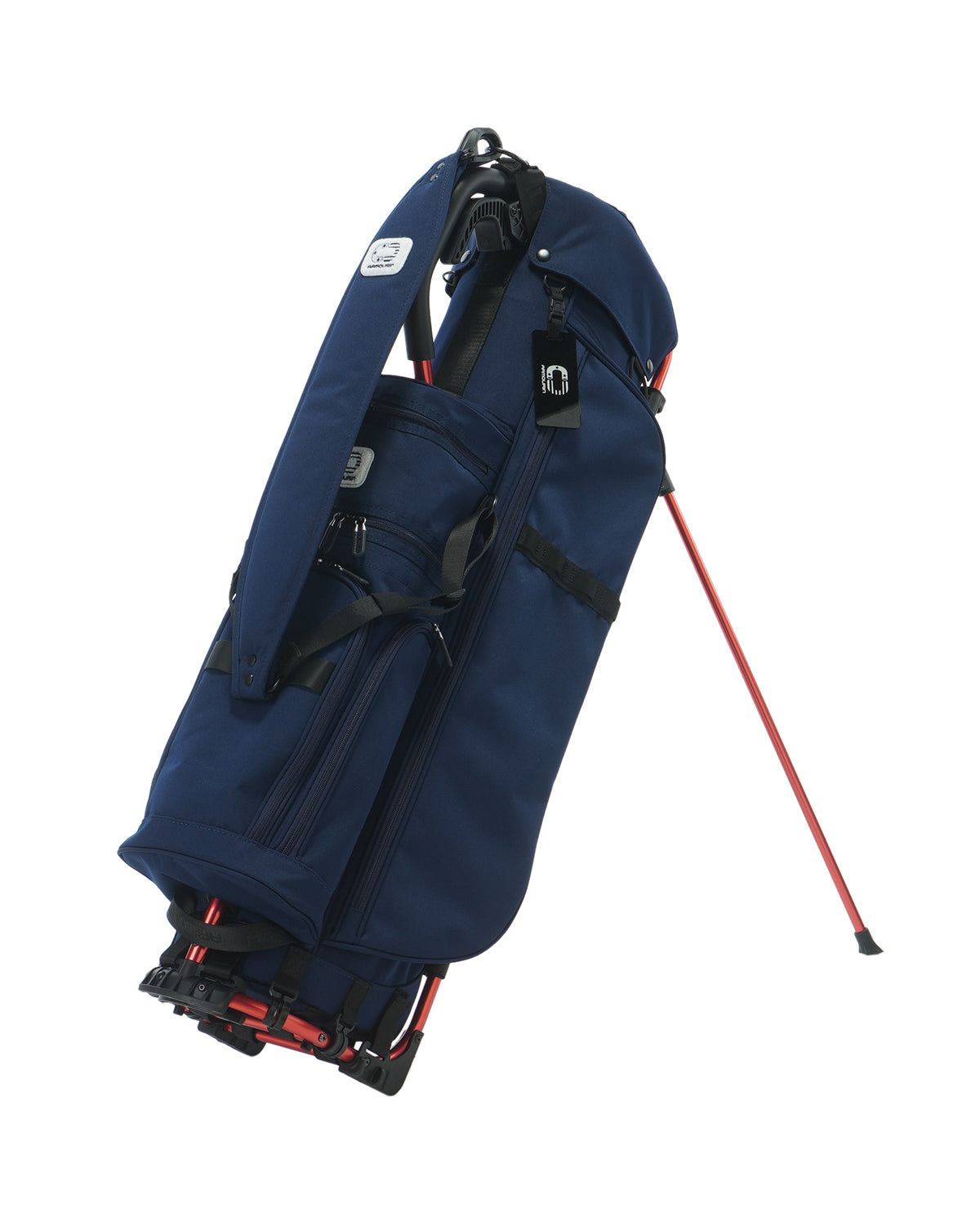 超美品アーマーインARMOURIN PRO MODEL8.5 キャディバッグ PRO MODEL8.5 BLUE FRAME スタンドキャディバッグ(【男性】キャディ