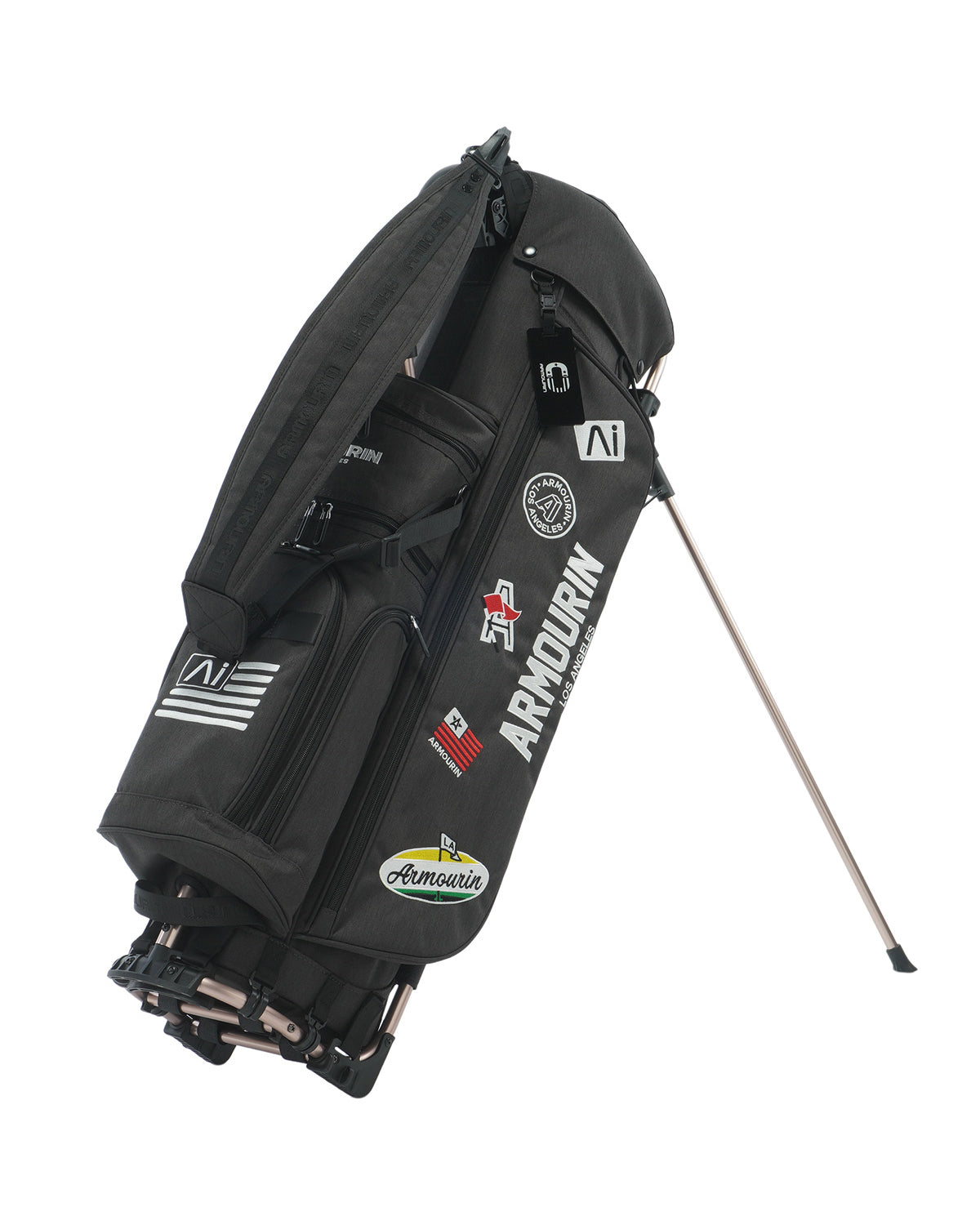 ARMOURIN アーマーイン] ゴルフ キャディバッグ ピンクフレーム