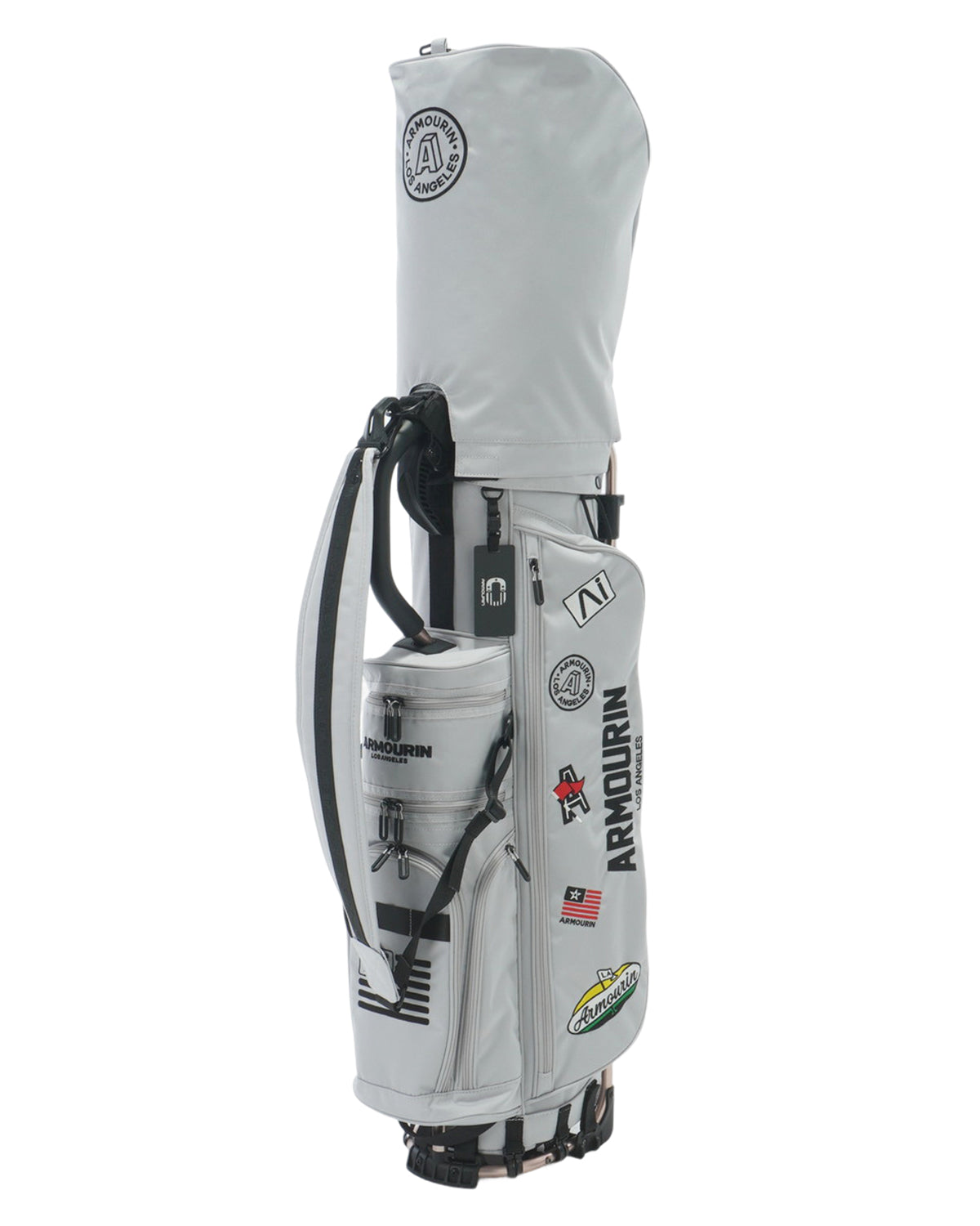 ARMOURIN アーマーイン] ゴルフ キャディバッグ ピンクフレーム