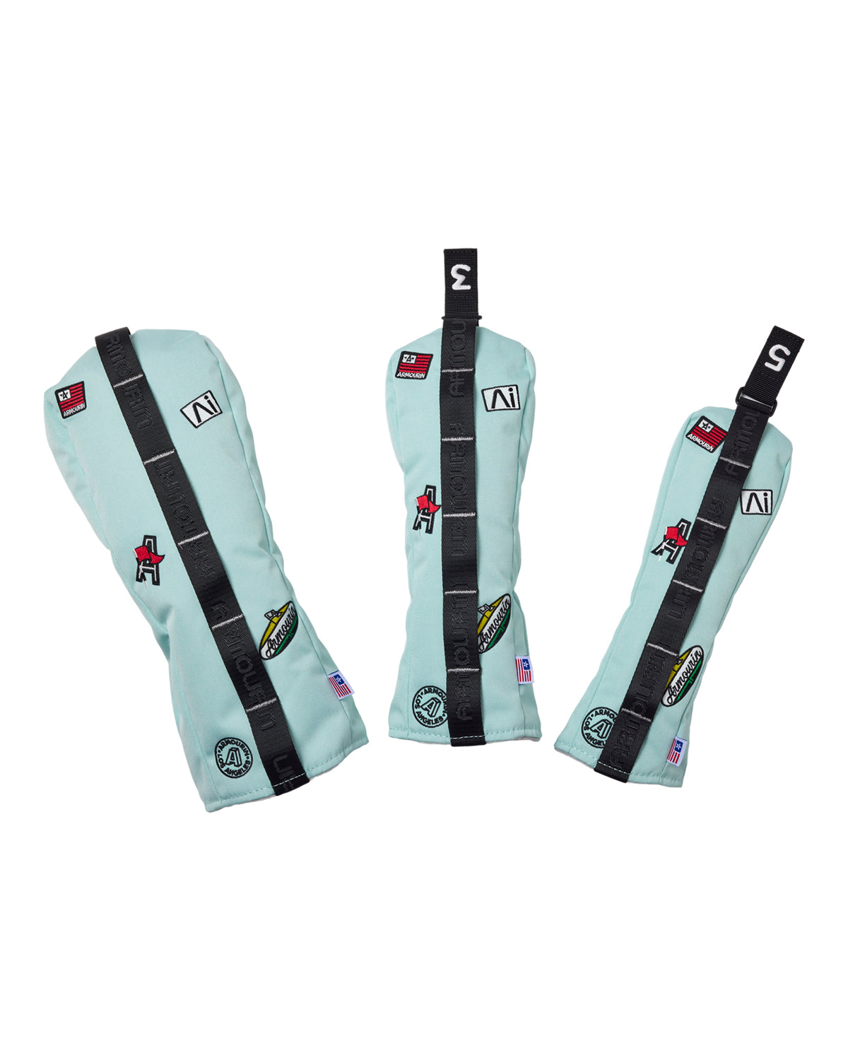 2025年！！金運向上↗︎↗︎↗︎ ARMOURIN アーマーイン] ゴルフ ヘッドカバー フェアウェイウッド用 FW