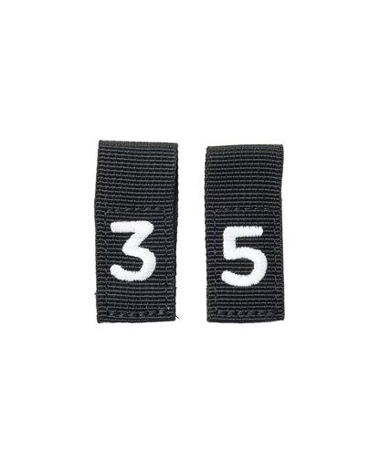 [ARMOURIN アーマーイン] ゴルフ ヘッドカバー フェアウェイウッド用 FW プロモデル連動 ワッペン シンプル 番手タグ付き 2025年モデル