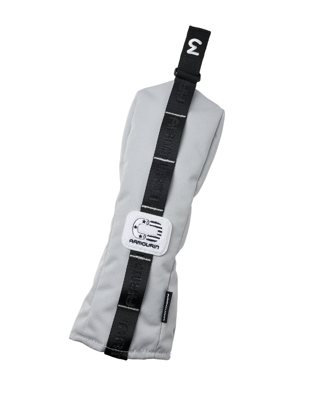 [ARMOURIN アーマーイン] ゴルフ ヘッドカバー フェアウェイウッド用 FW プロモデル連動 ワッペン シンプル 番手タグ付き 2025年モデル