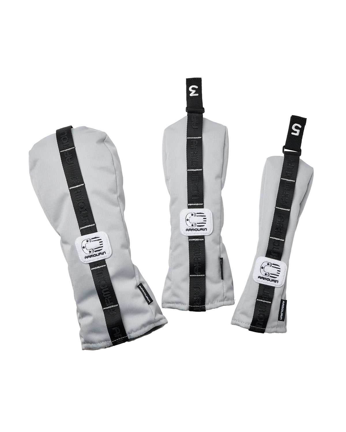 [ARMOURIN アーマーイン] ゴルフ ヘッドカバー  プロモデル連動 ワッペン シンプル  2025年モデル