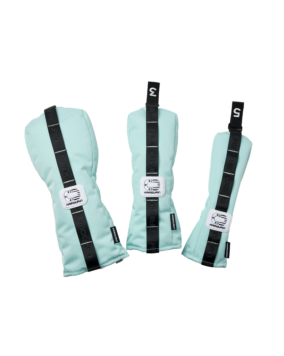 [ARMOURIN アーマーイン] ゴルフ ヘッドカバー  プロモデル連動 ワッペン シンプル  2025年モデル