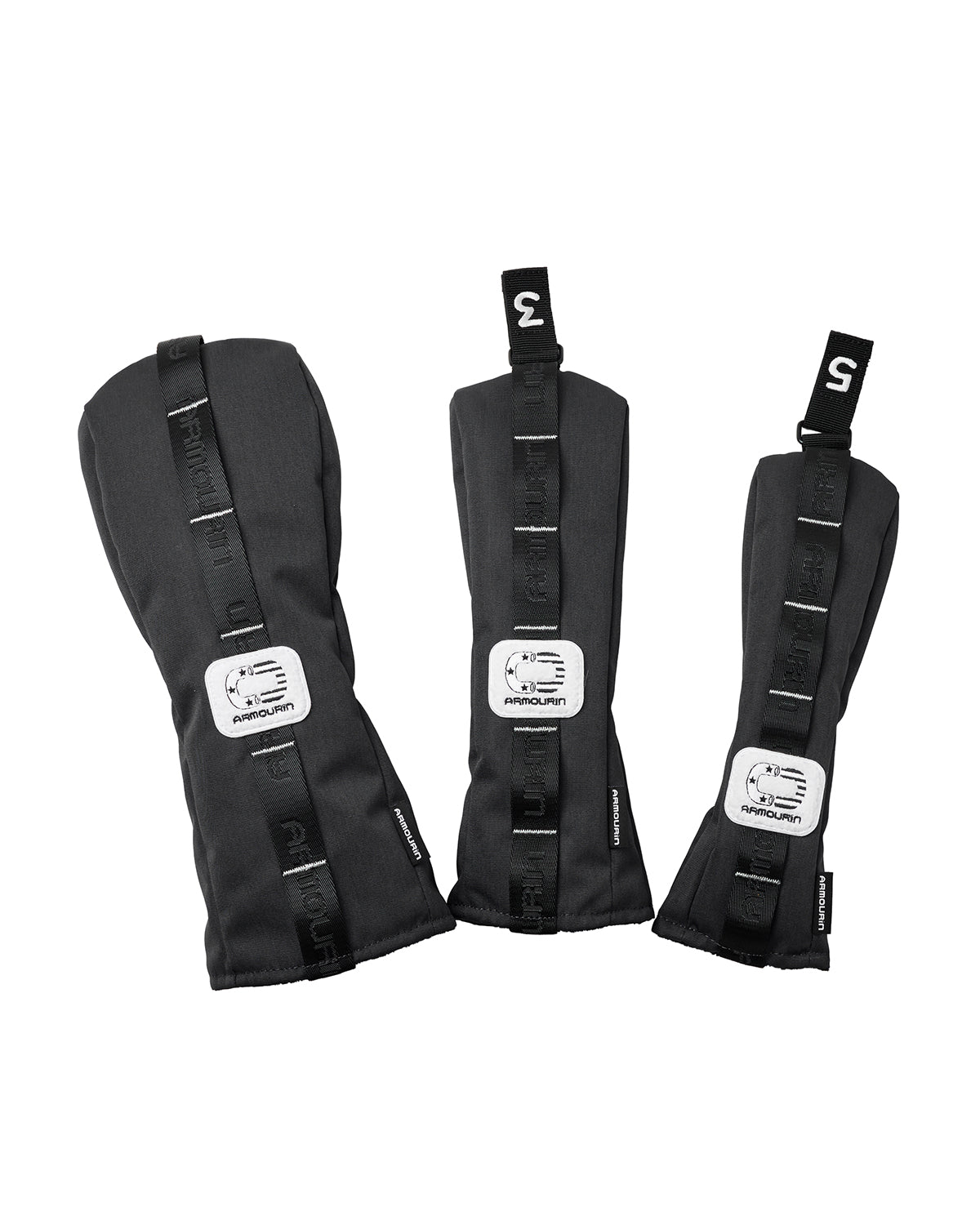 [ARMOURIN アーマーイン] ゴルフ ヘッドカバー  プロモデル連動 ワッペン シンプル  2025年モデル