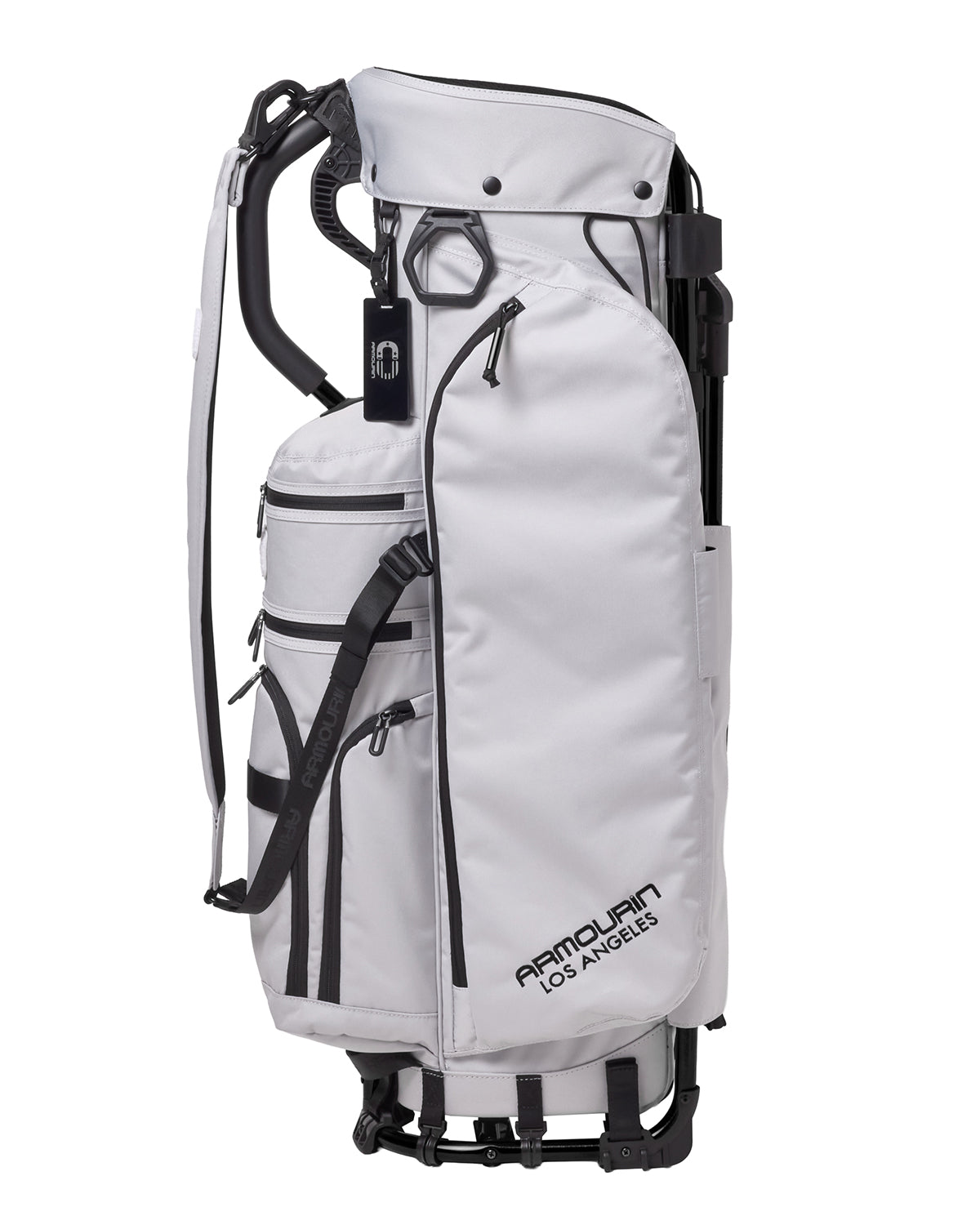 ゴルフスタンドバッグ アーマーインARMORIN　ブラック2024パイプフレーム ARMOURIN アーマーイン] ゴルフ キャディバッグ ブラックフレーム