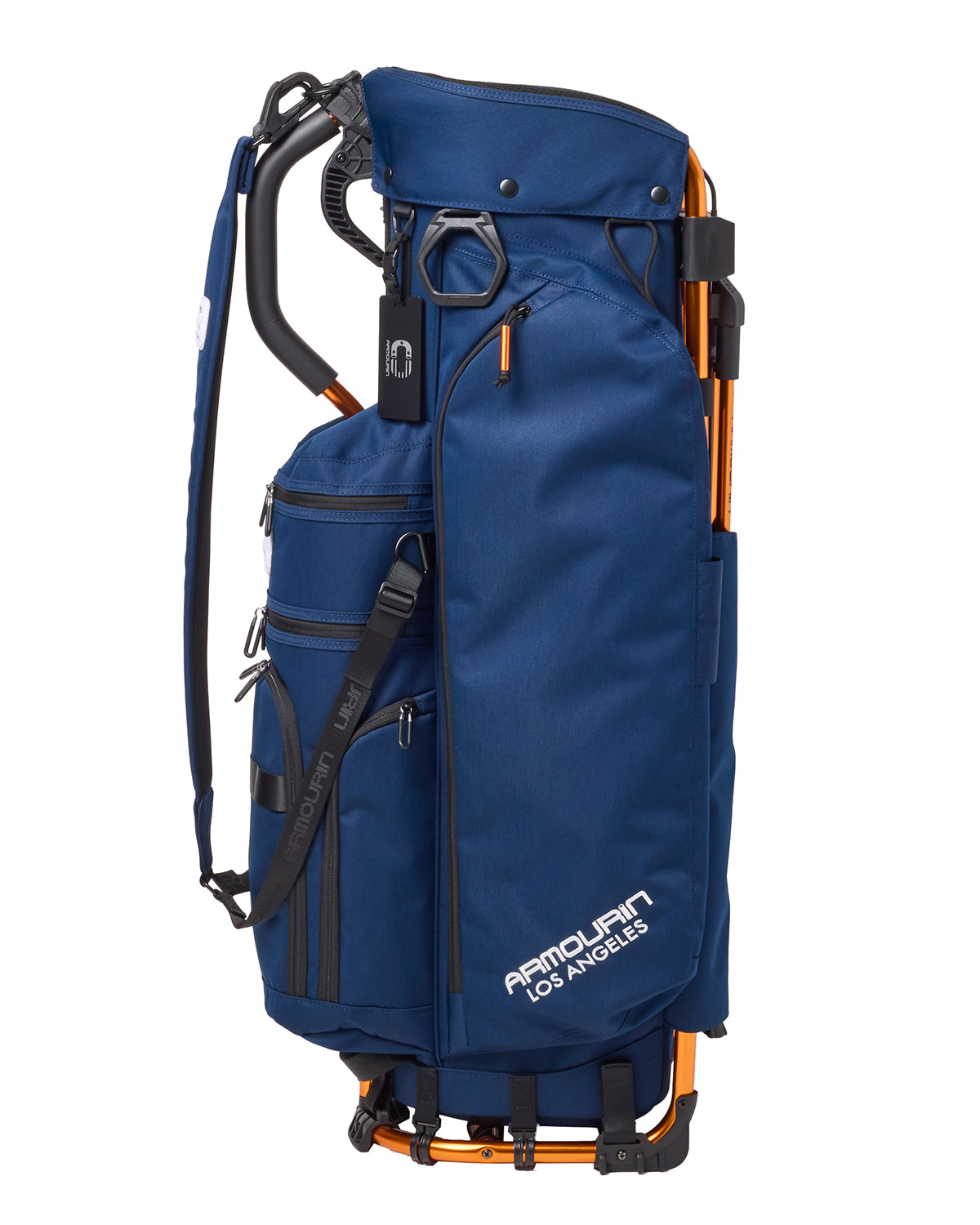 ARMOURIN アーマーイン] ゴルフ キャディバッグ オレンジフレーム