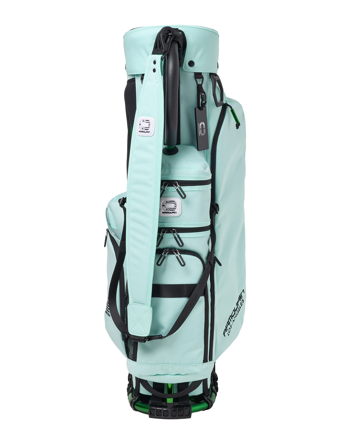 ARMOURIN アーマーイン] ゴルフ キャディバッグ グリーンフレーム
