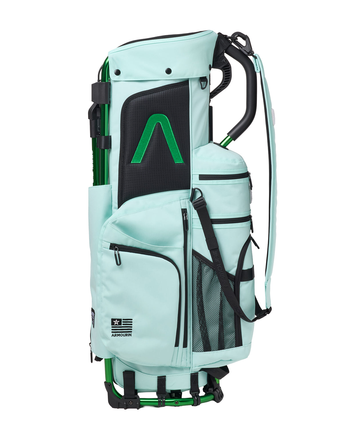 ARMOURIN アーマーイン] ゴルフ キャディバッグ グリーン