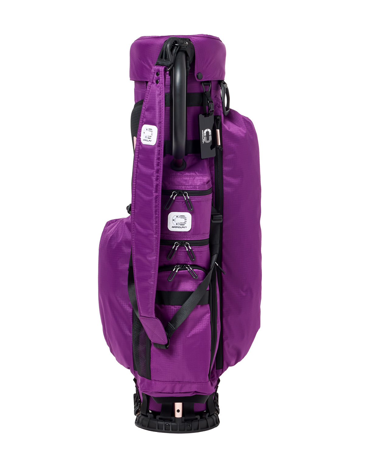 ARMOURIN アーマーイン] ゴルフ キャディバッグ ピンクフレーム