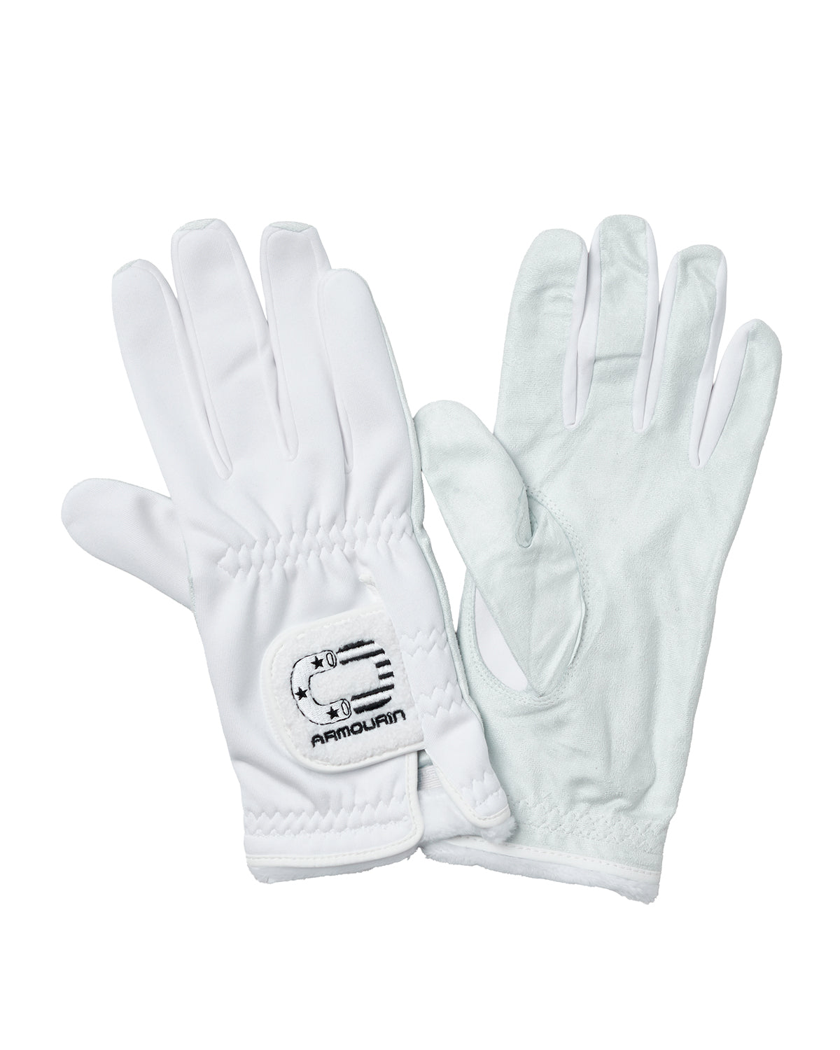 [ARMOURIN アーマーイン] メンズ 防寒 ゴルフグローブ 両手用 冬用 裏起毛 保温 グリップ力 ウォームグローブ