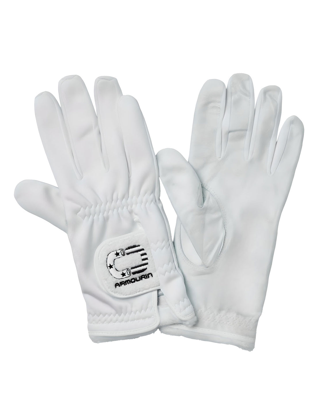 [ARMOURIN アーマーイン] メンズ 防寒 ゴルフグローブ 両手用 冬用 裏起毛 保温 グリップ力 ウォームグローブ