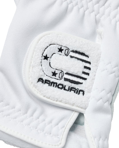 [ARMOURIN アーマーイン] レディース 防寒 ゴルフグローブ 両手用 冬用 裏起毛 保温 グリップ力 ウォームグローブ