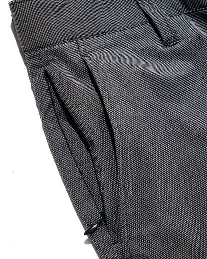 [ARMOURIN アーマーイン] メンズ ゴルフ パンツ ピンチェック 接触冷感 防シワ ストレッチ 日本製生地