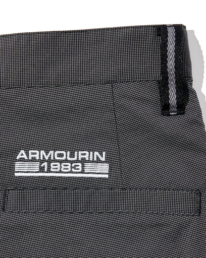 [ARMOURIN アーマーイン] メンズ ゴルフ パンツ ピンチェック 接触冷感 防シワ ストレッチ 日本製生地