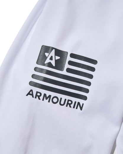 [ARMOURIN アーマーイン] メンズ ゴルフ パーカー ジップアップ UVカット 吸湿速乾 ストレッチ 軽量 日本製生地
