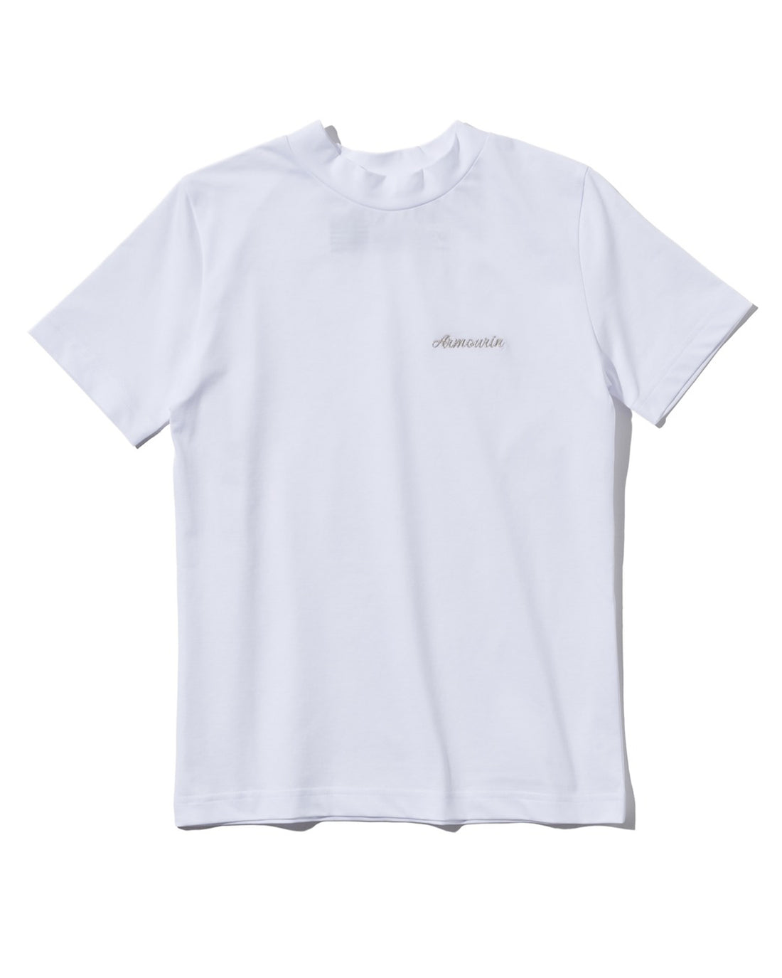[ARMOURIN アーマーイン] メンズ ゴルフ モックネック シャツ Primeflex 吸湿速乾 UVカット ストレッチ スプリットラグラン 日本製生地