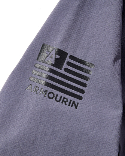 [ARMOURIN アーマーイン] メンズ ゴルフ ブルゾン スタンドカラー 撥水 ストレッチ 耐久 軽量 ウォッシャブル 日本製生地