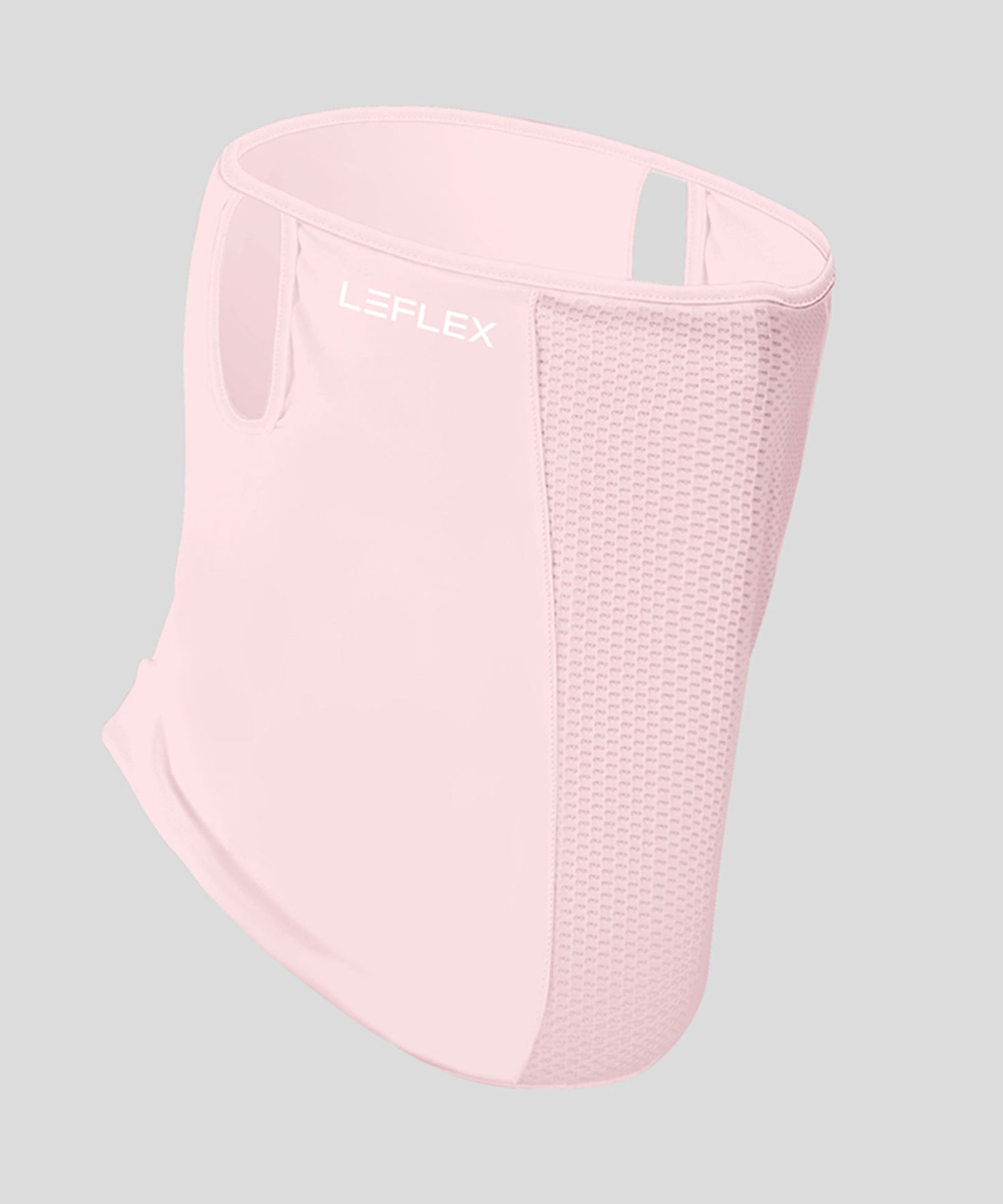 [LEFLEX ルフレックス] ゴルフ UVフェイスカバー 接触冷感 ネックカバー UVカット99.6％ 日焼け防止 フェイスマスク メンズ レディース