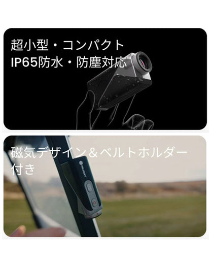[MILESEEY マイルシー] ゴルフ レーザー距離計 0.1秒高速測定 OLEDディスプレイ スロープ機能 競技対応 IP65防水 軽量 2025年モデル
