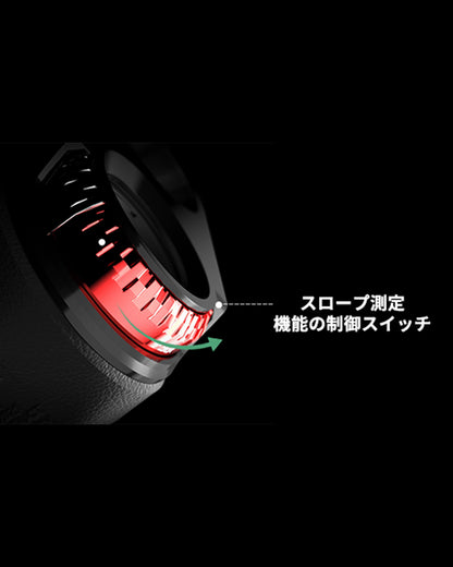 [MILESEEY マイルシー] GPS搭載 レーザー距離計 GENE PRO G1 AMOLEDタッチスクリーン 0.1秒高速測定 スロープ機能 競技対応 ハイブリッドモデル 2025年モデル