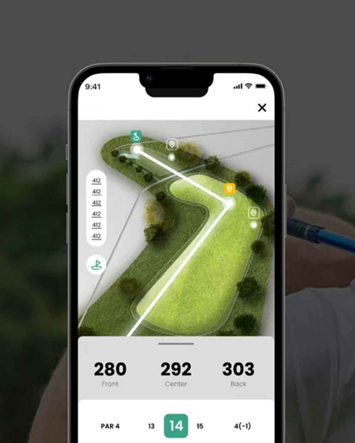 MILESEEY マイルシー] AI搭載 ゴルフ レーザー距離計 GENE PRO S1 0.1