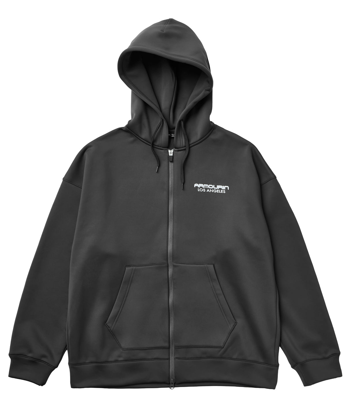 高機能素材：Karuishi（カルイシ）ストレッチダブルジップフーディー 軽量保温・耐摩耗