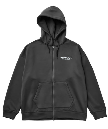 高機能素材：Karuishi（カルイシ）ストレッチダブルジップフーディー 軽量保温・耐摩耗